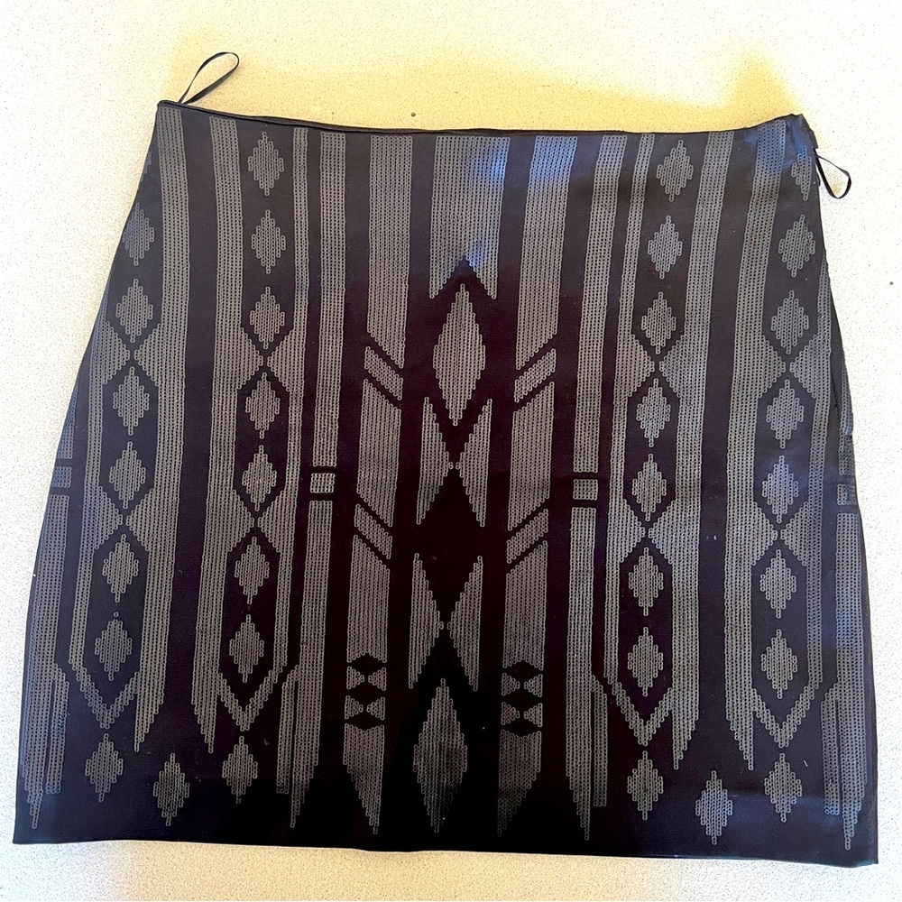 H&M mini skirt with sequins